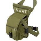 Тактична сумка на стегно поясна E-Tac M14 Olive Green - зображення 3