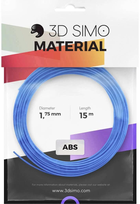 Набір ABS пластик 3Dsimo для 3D-принтера 1.75 мм 120 г Blue Yellow Green (G3D3000) - зображення 1