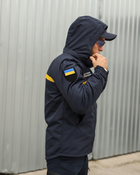Куртка Вітровка Патрол для ДСНС на сітці синя 40/46 No Brand 170311 - зображення 3