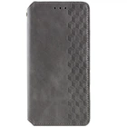 Шкіряний чохол книжка GETMAN Cubic (PU) для Samsung Galaxy M14 5G Grey