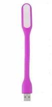 Светодиодная LED USB лампа для ноутбука Розовая