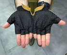 Перчатки тактичні Безпальцеві Yakeda, колір Койот, розмір M - зображення 4