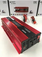 Преобразователь инвертор UKC KC-1200D 12v-220v с LCD дисплеем 1200W (FG22)