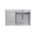 Кухонная мойка Kroner KRP Gebürstet - 7849RHM (3,0/1,0 мм) (CV025276)