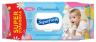 Серветки вологі "Superfresh" Baby chamomile з клапаном, 120 шт