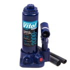 Домкрат гидравлический з кейсом Vitol DB-02006К, 2т, 181/345мм