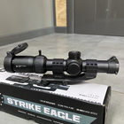 Оптичний приціл (Б/В) із кріпленням (моноблок) Vortex Strike Eagle 1-8x24 сітка AR-BDC3, 200 пострілів - зображення 8