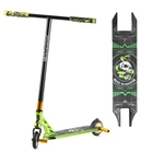 Трюковый самокат Best Scooter 85784 с рулевой системой HIC, колеса 110 мм, анодированная покраска + 2 пеги, Зеленый