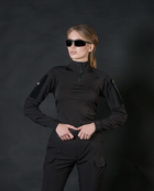 Сорочка тактична жіноча BEZET Combat чорний - L - зображення 3