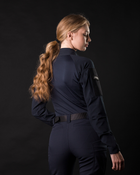 Рубашка тактическая женская BEZET Combat синий - S - изображение 9