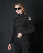 Рубашка тактическая женская BEZET Combat черный - M - изображение 2