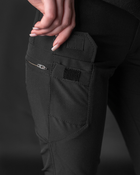 Жіночі брюки карго тактичні BEZET Байрактар чорний - M - зображення 7