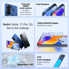 Smartfon Xiaomi Redmi Note 11 Pro 5G 6/128Gb Atlantic Blue (6934177770227) - obraz 6