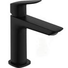 Cмеситель для умывальника однорычажный HANSGROHE Logis черный латунь с донным клапаном 71252670