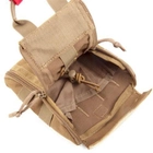 Подсумок P1G-Tac медицинский Tactical trauma kit pouch P190058CB Койот (2000980574537) - изображение 4