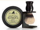Набір Mondial Antica Barberia Крем для гоління 125 мл + Помазок з підставкою (8021784058973) - зображення 2