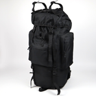 Рюкзак тактический каркасный 80 л Oxford 800D Черный - изображение 7
