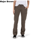 Стрейчевые женские тактические штаны 5.11 Tactical MESA PANT 64417 4-Long, Major Brown - изображение 1