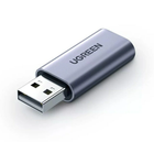 Внешняя звуковая карта Ugreen CM383 USB, 2 в 1, стереофоническая (поддерживает все ОС) 80864