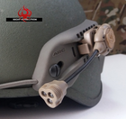 Фонарь на шлем тактический Night Evolution Airsoft MPLS 3LED - изображение 1