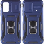 Ударостійкий чохол Camshield Army Ring для Xiaomi Poco F5 / Note 12 Turbo (Синій / Navy)