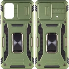 Ударостійкий чохол Camshield Army Ring для Xiaomi Poco X5 Pro 5G / Note 12 Pro 5G Оливковий/Army Green