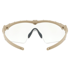 Балістичні, тактичні окуляри Oakley SI Ballistic M Frame 3.0 з лінзами: Прозора/Smoke Gray. Колір оправ: Dark Bone. - зображення 4