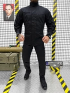 Комплект Police ( Китель + Футболка + Штаны ), Камуфляж: Черный, Размер: XL - изображение 4