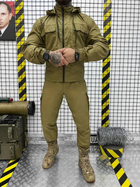 Тактичний військовий комплект Combo ( Кітель + Штани ), Камуфляж: Койот, Розмір: XXL - зображення 1