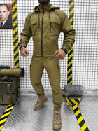 Тактичний військовий комплект Combo ( Кітель + Штани ), Камуфляж: Койот, Розмір: XXL - зображення 3
