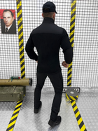 Тактический военный комплект Combo ( Флиска + Поло + Штаны ), Камуфляж: Черный, Размер: XL - изображение 2
