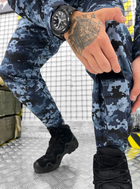 Тактичний військовий комплект Статутний ВМСУ ( Кітель + Штани ), Камуфляж: Піксель, Розмір: XL - зображення 7
