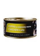 Влажный корм для собак AnimAll Курица в нежном желе
