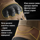 Рукавички тактичні сенсорні BDA; XL/10; Олива. Універсальні тактичні рукавички з пальцями. Армійські рукавички - зображення 5