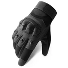 Перчатки тактические сенсорные BDA; L/9; Черный. Универсальные тактические перчатки с пальцами. Армейские перчатки. - изображение 3