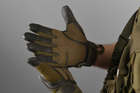 Тактические перчатки 2E Tactical Sensor Touch размер S Хаки (2E-MILGLTOUCH-S-OG) - изображение 9