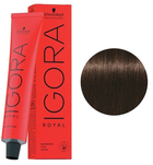 Фарба для волосся Schwarzkopf Igora Royal 4-0 60ml (4045787199321) - зображення 1