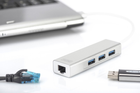 Hub USB Digitus USB 3.0 4-w-1 (DA-70250-1) - obraz 4