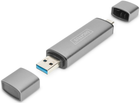 Hub USB Digitus USB 3.0/Type-C 4-w-1 (DA-70886) - obraz 4