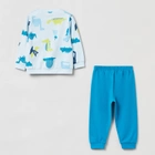 Piżama (longsleeve + spodnie) dla dzieci OVS Pajama Boy Omphalodes 1812943 92 cm Jasnoniebieska (8056781437681) - obraz 2