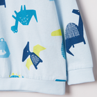 Піжама (футболка з довгими рукавами + штани) дитяча OVS Pyjama Boy Omphalodes 1812943 98 см Light Blue (8056781437698) - зображення 3