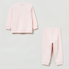 Piżama (koszulka z długim rękawem + spodnie) OVS Pyjama Girl Heavenly Pin 1812959 86 cm Różowa (8056781437834) - obraz 2
