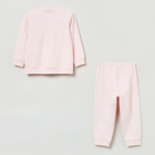 Piżama (koszulka z długim rękawem + spodnie) dziecięca OVS Piżama Girl Heavenly Pin 1812959 98 cm Różowa (8056781437858) - obraz 2