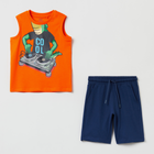Костюм (майка + шорти) дитячий OVS Jogging Set Red Orange 1798819 134 см Red/Orange/Blue (8056781050187) - зображення 1