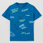 Koszulka dziecięca OVS T-Shirt S/S Caribbean Se 1799676 140 cm Niebieski (8056781060780) - obraz 1