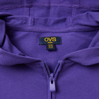 Bluza dla dziewczynki rozpinana z kapturem OVS Basic Solid Passion Flow 1827084 164 cm Fioletowa (8056781665985) - obraz 3