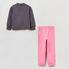 Костюм (світшот + штани) дитячий OVS Jogging W/Pr Prism Pink 1822304 110 см Pink (8056781591567) - зображення 2