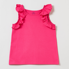 Koszulka na ramiączkach dziecięca dla dziewczynki OVS Solid Tank Lt Magenta 1800126 116 cm Różowa (8056781065006) - obraz 1