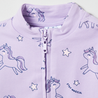 Komplet (bluza + legginsy) dla dzieci OVS Full Zip Aop Lilac Breeze 1817459 80 cm Fioletowy (8056781509333) - obraz 3