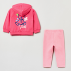 Komplet (bluza + spodnie) dla dzieci OVS Hoody Full Z Fandango Pin 1823695 98 cm Fuxia/Pink (8056781611463) - obraz 2